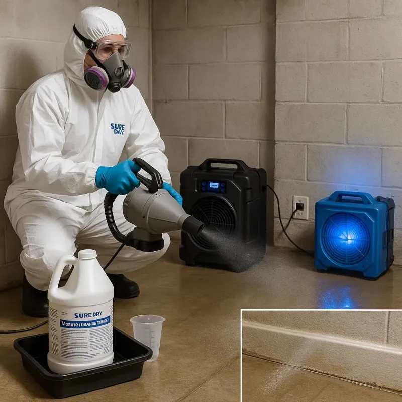 Sanitization and Odor Removal process in Chincoteague, VA